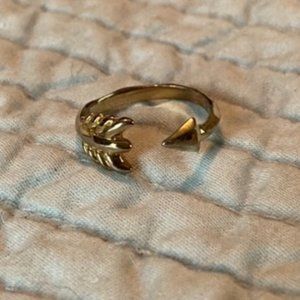 Stella & Dot Gilded Arrow Adjustable Ring